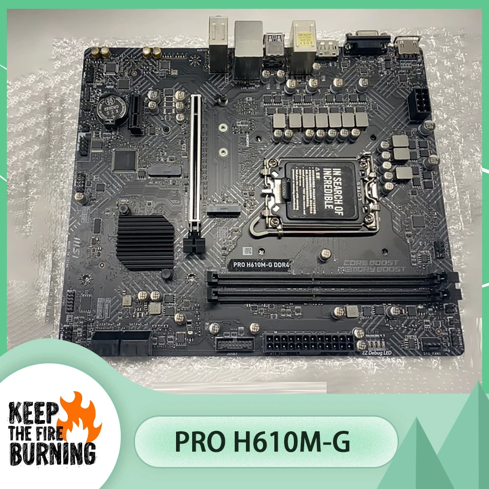 Для M-IS PRO H610M-G DDR4 LGA 1700 материнская плата H610 64 ГБ PCIe 3,0 M.2 H610M-G