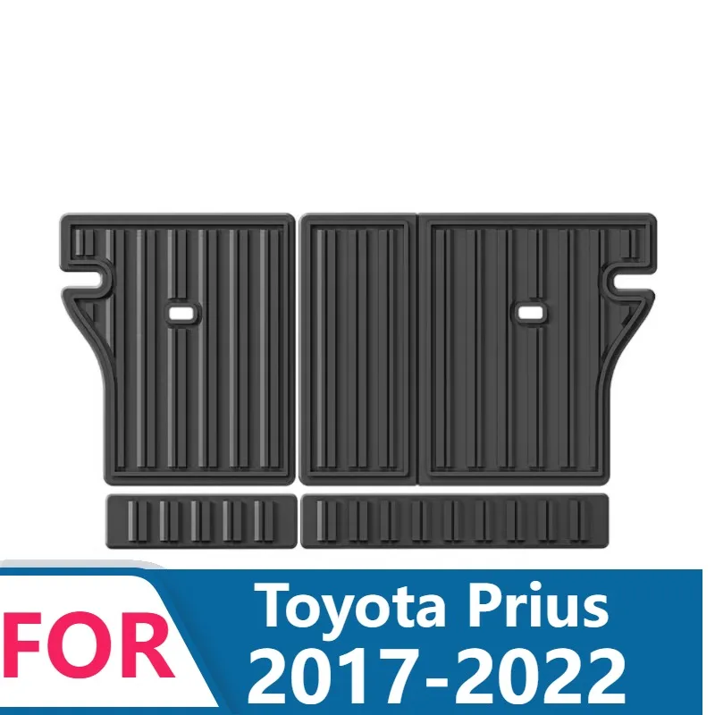 Защитная пленка для спинки сиденья 3D TPE для Toyota Prius 2017-2022, устойчивая к царапинам крышка для собак, водонепроницаемая подкладка на заднее сиденье, коврик на заказ