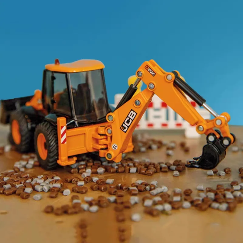 Фото Литая в масштабе 1:50 модель экскаватора Siku 3558 JCB 4CX из сплава №2