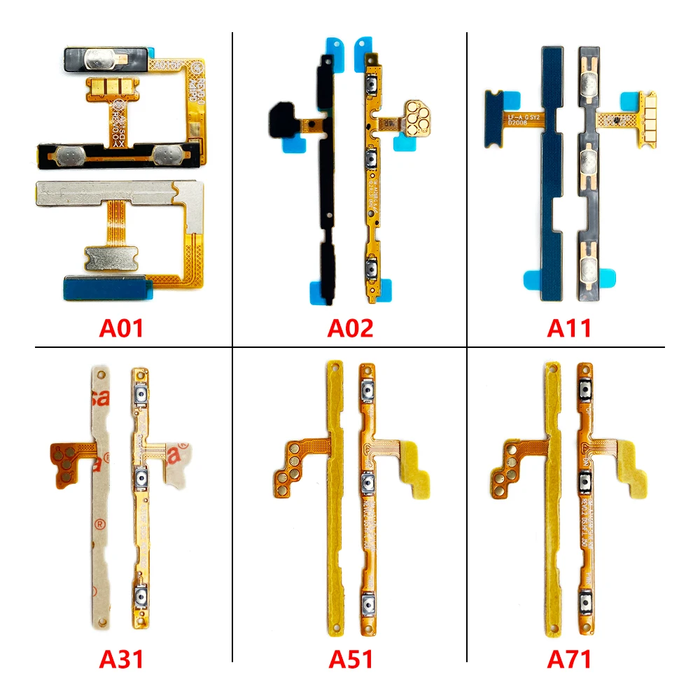 Фото Новинка для Samsung A01 A10 A10S A11 A20 A20S A21S A30 A30S A50 A50S A60 A70 A70S A51 A71 A920 кнопка включения громкости гибкий кабель №2