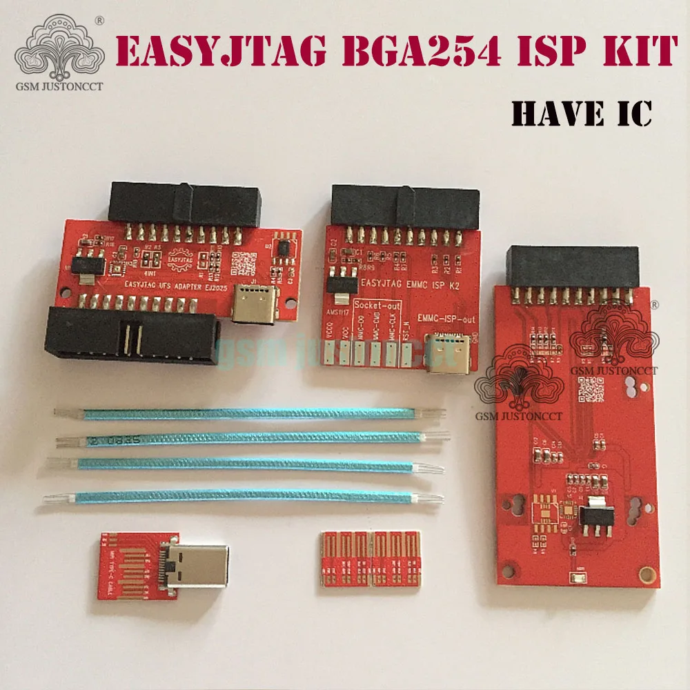 Фото НОВИНКА Поддержка адаптера MIPI Easy jtag Разъем BGA254 Модификация ICfriend FPC ISP Кабель MIPItester NB EMMC UFS ISP Кабель от A до A №2