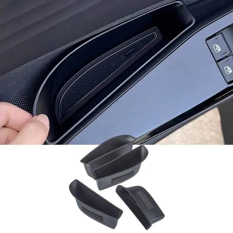 2 шт./4 шт. для VW ID.4 ID4 ID 4 Коробка для хранения дверных ручек аксессуары Автомобильный Дверной держатель лоток Органайзер