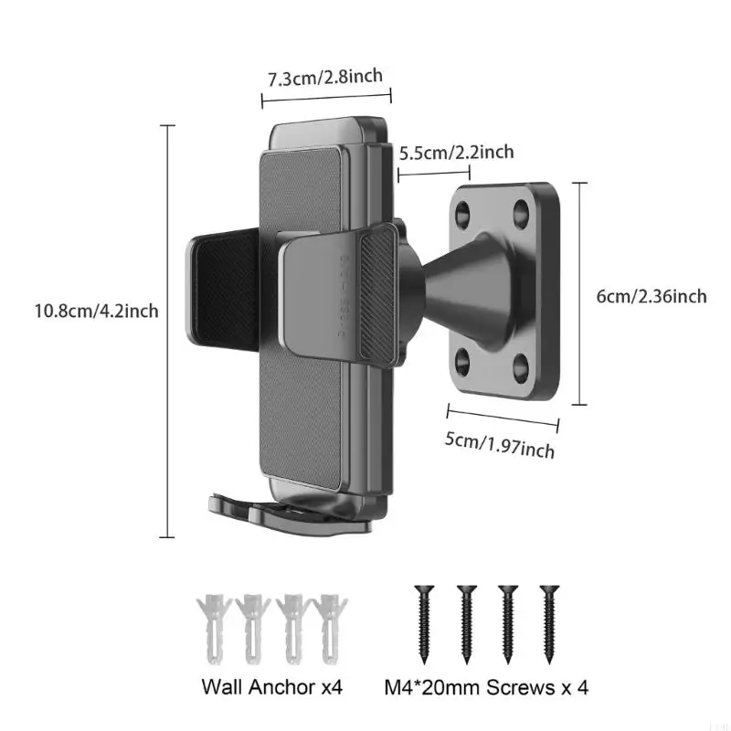 Фото ABS Wall Monted Mobile Holder Crackt №3