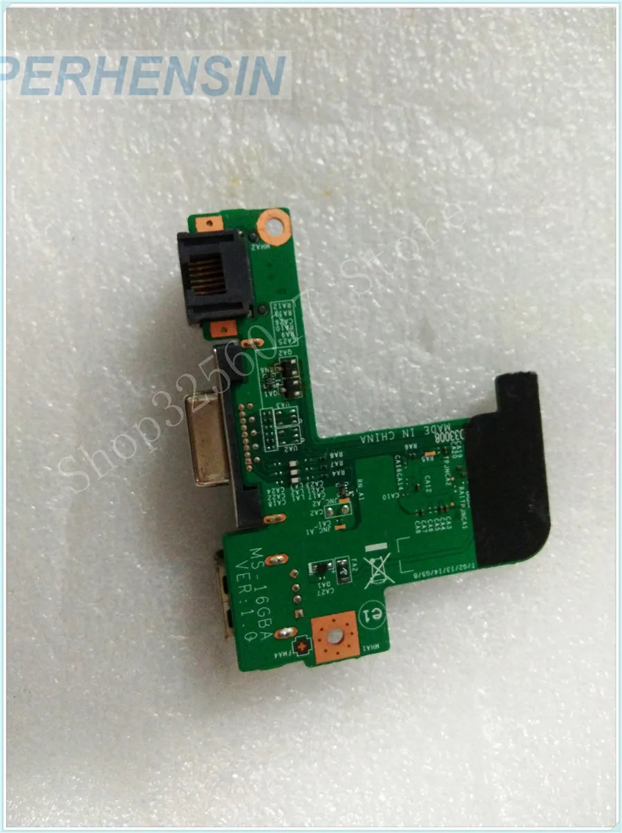 Оригинальный оригинальный ноутбук для MSI CX61 MS-16GB MS-16GB1 USB WLAN VGA BOARD MS-16GBA протестирован, быстрая доставка