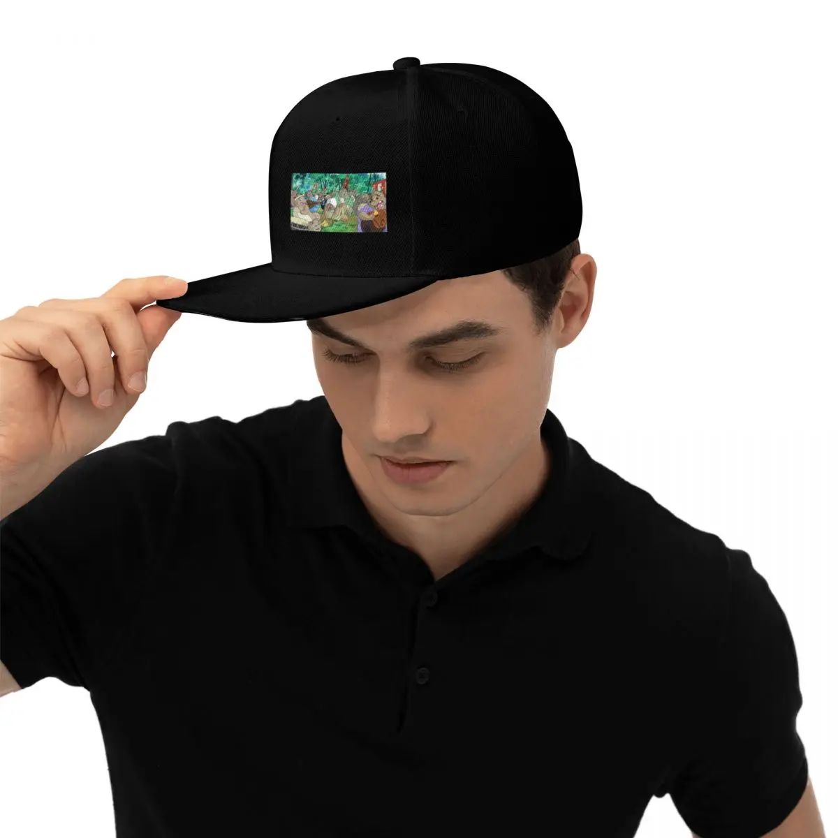 Фото Бейсбольные кепки Tenuki Tanuki Snapback для мужчин и женщин, регулируемая кепка, бейсболка в стиле хип-хоп, Casquette №2