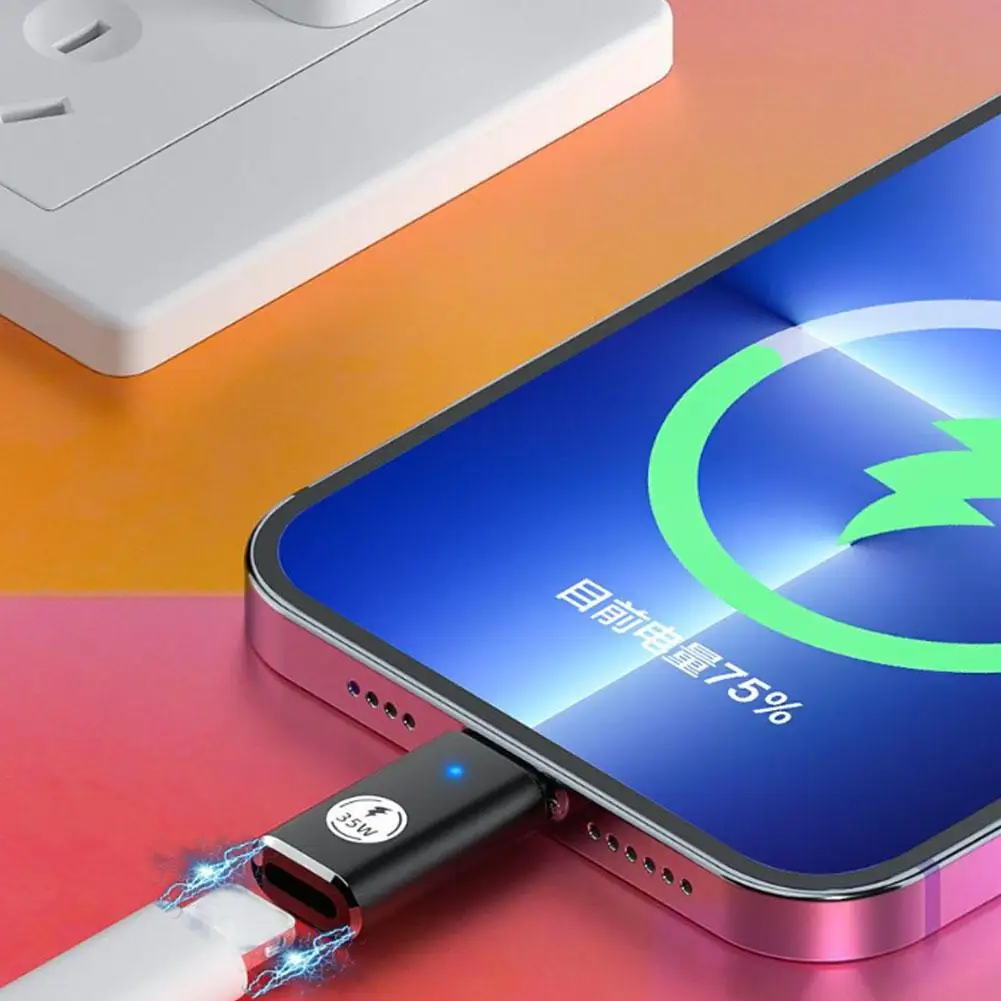 Адаптер PD 60 Вт с OTG USB C на Lightning, адаптер для быстрой зарядки для iOS, «папа» на «мама», конвертер для iPhone 15, iPad, Macbo F1T4