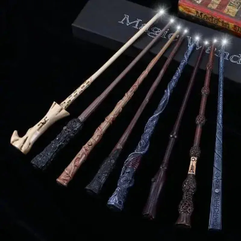 Гарри палочки (освещение) Сириус Гермиона Дамблдора Поттер Light Magic Wand Коробка Упаковка для подарка на день рождения Оптовая продажа NM11