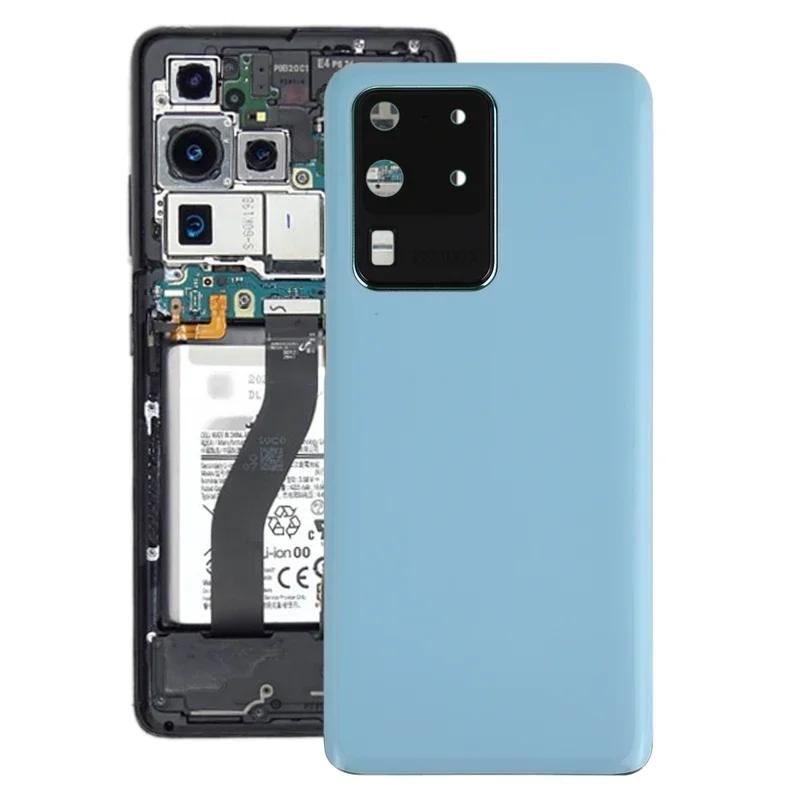 Фото Для Samsung Galaxy S20 Ultra задняя крышка аккумулятора с объективом камеры №5