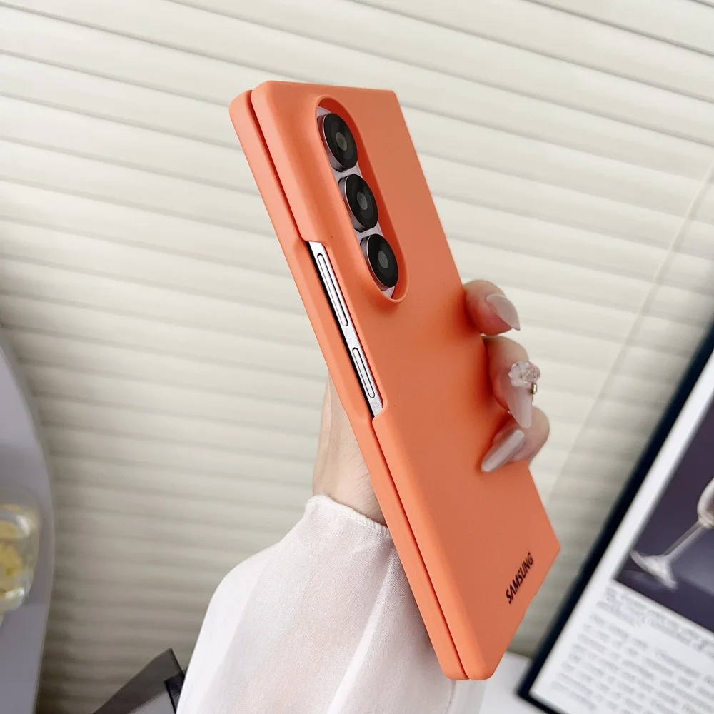Фото Тонкий ультратонкий жесткий чехол Fold 7 для Samsung Galaxy Z Fold 6 7 5 4 3 FoId7 FoId6 FoId5 FoId4 Skin Feel Full Body Protect Back Cover №3