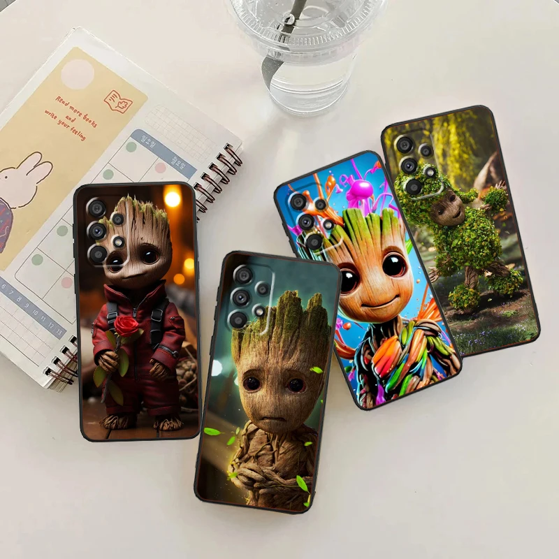 Чехол с изображением стражей галактики Marvel для Samsung Note 20 10 Ultra Plus A31 A14 A12 A34 A25 A04 A05 A15 A35 A24