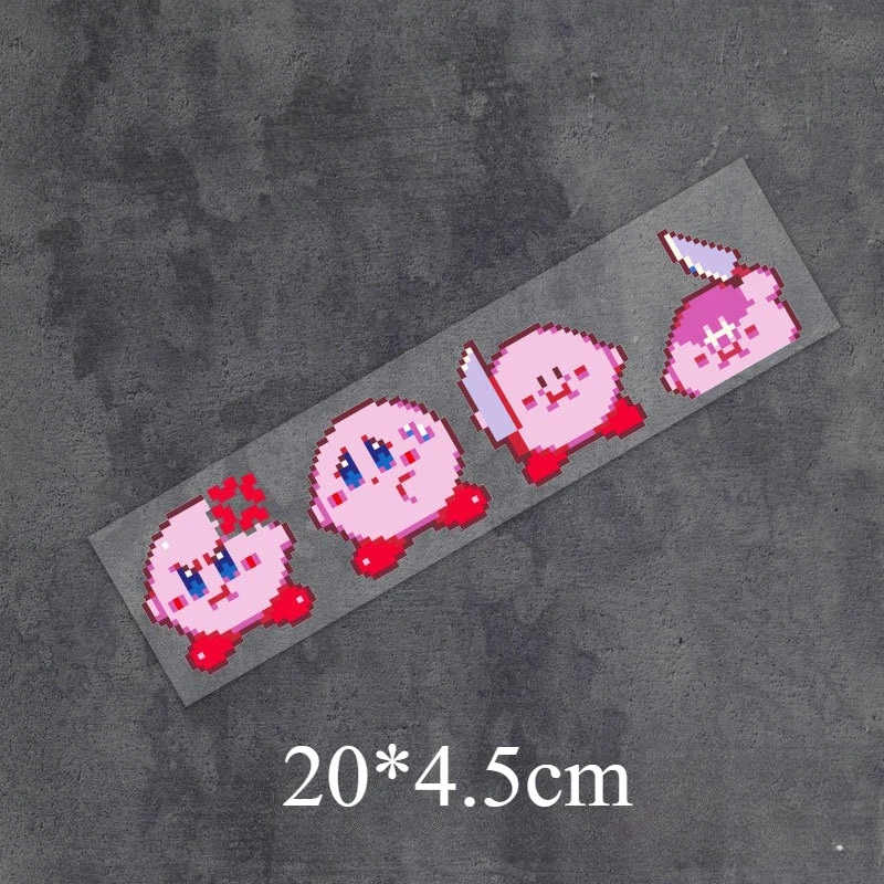 Наклейка на мотоцикл Kirby, наклейка на кузов мотоцикла, шлем, автомобильная виниловая светоотражающая наклейка, маскировка царапин, декоративные аксессуары для велосипеда (art.: 3920cf630f143) - 3920cf630f143