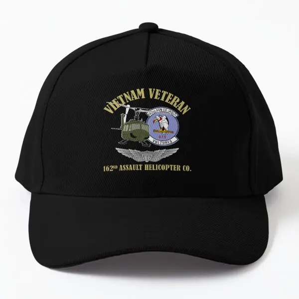 162Nd штурмовой вертолет, вьетнамская бейсбольная кепка, шляпа с принтом, уличная однотонная черная солнцезащитная Кепка в стиле хип-хоп для мальчиков, Спортивная повседневная