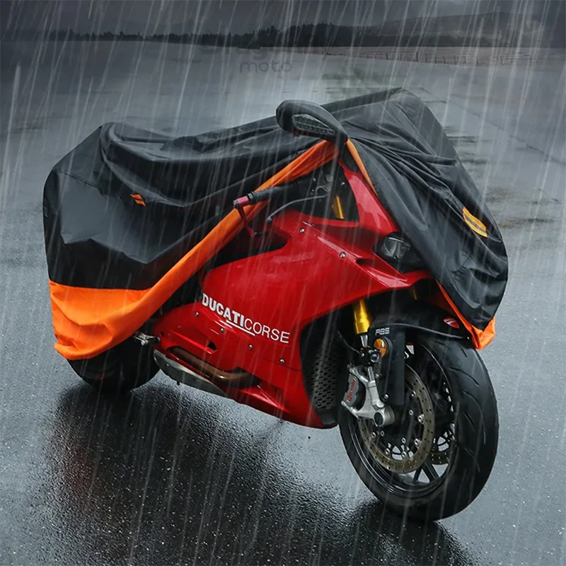 Фото Водонепроницаемый чехол для мотоцикла Dragonfly для Ducati Multistrada 950 1100 1260 1200 S Sport Monster 600, всесезонный пылезащитный УФ-чехол №4