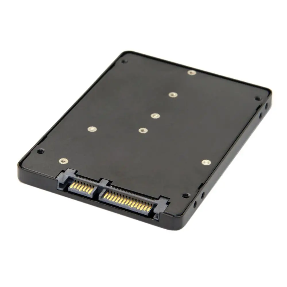 Переходник для карты CY Xiwai B + M Key Socket 2 M.2 NGFF (SATA) SSD к адаптеру 2,5 SATA с черным