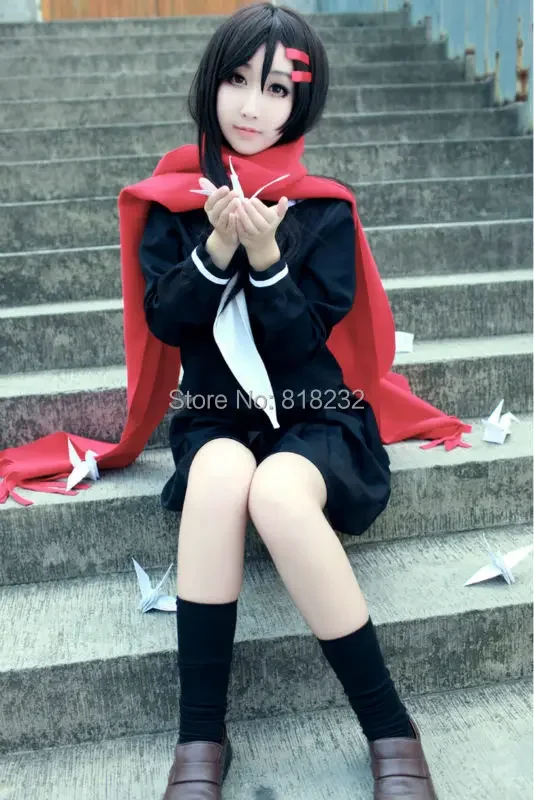 Фото КосплейKagerou Project Tateyama Ayano Костюм моряка Школьная форма Одежда Аниме Костюмы для косплея №5