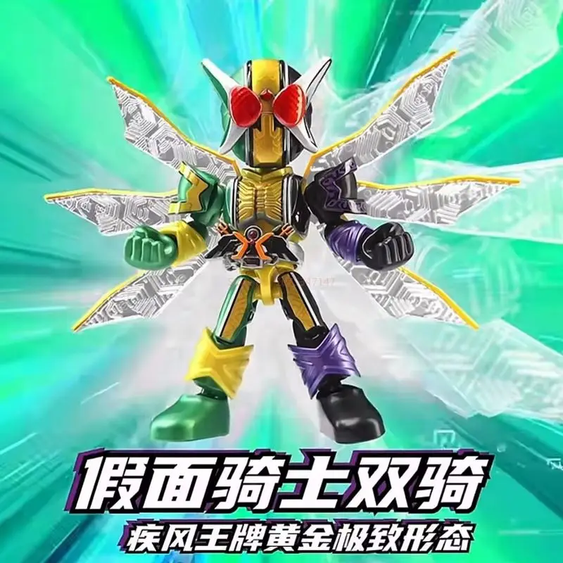 Фото Горячая фигурка аниме Kamen Rider 15th Blokees Blind Box Starlight Version 2 Saber Geats Hopper Kuuga Фигурка Собранные игрушки Подарки №5