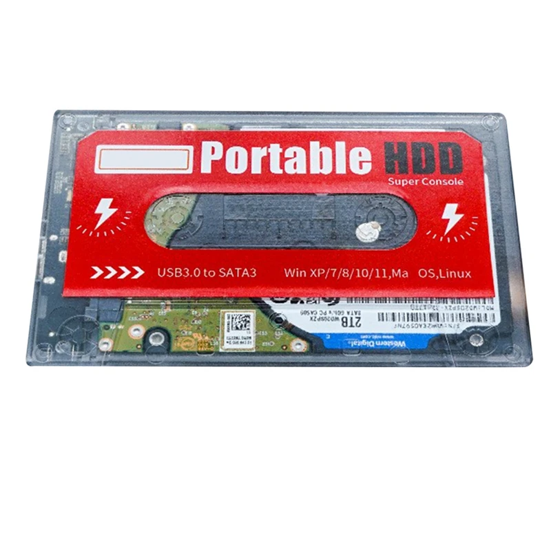 Игровой HDD Batocera емкостью 2 ТБ 38 с 60000 играми, 90 + эмуляторами для PS3/PS2/PS1/N64/MAME/DC для Win7/8/10/11