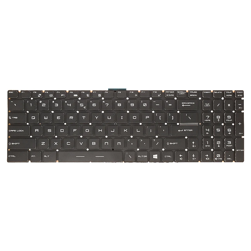 Костюм для MSI GE63 GP75 GE63VR GE73VR 7RF 8RD 8RE 8RF MS-16K5 Клавиатура ноутбука