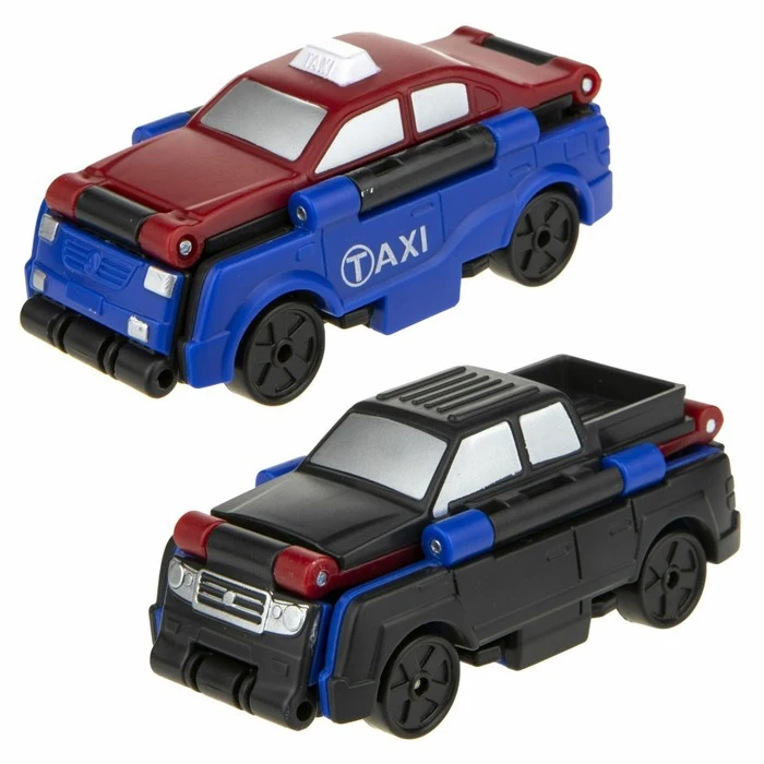 Автовывернушка Transcar Double: Такси - Пикап, 8 см Т18281 9361599 (art.: 3920bf262503f) - 3920bf262503f