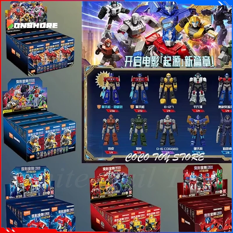 Фигурки Трансформеры Blokees, Аниме фигурки One Optimus Prime, фигурки героев Megatron Galaxy, детские игрушки, подарок на день рождения