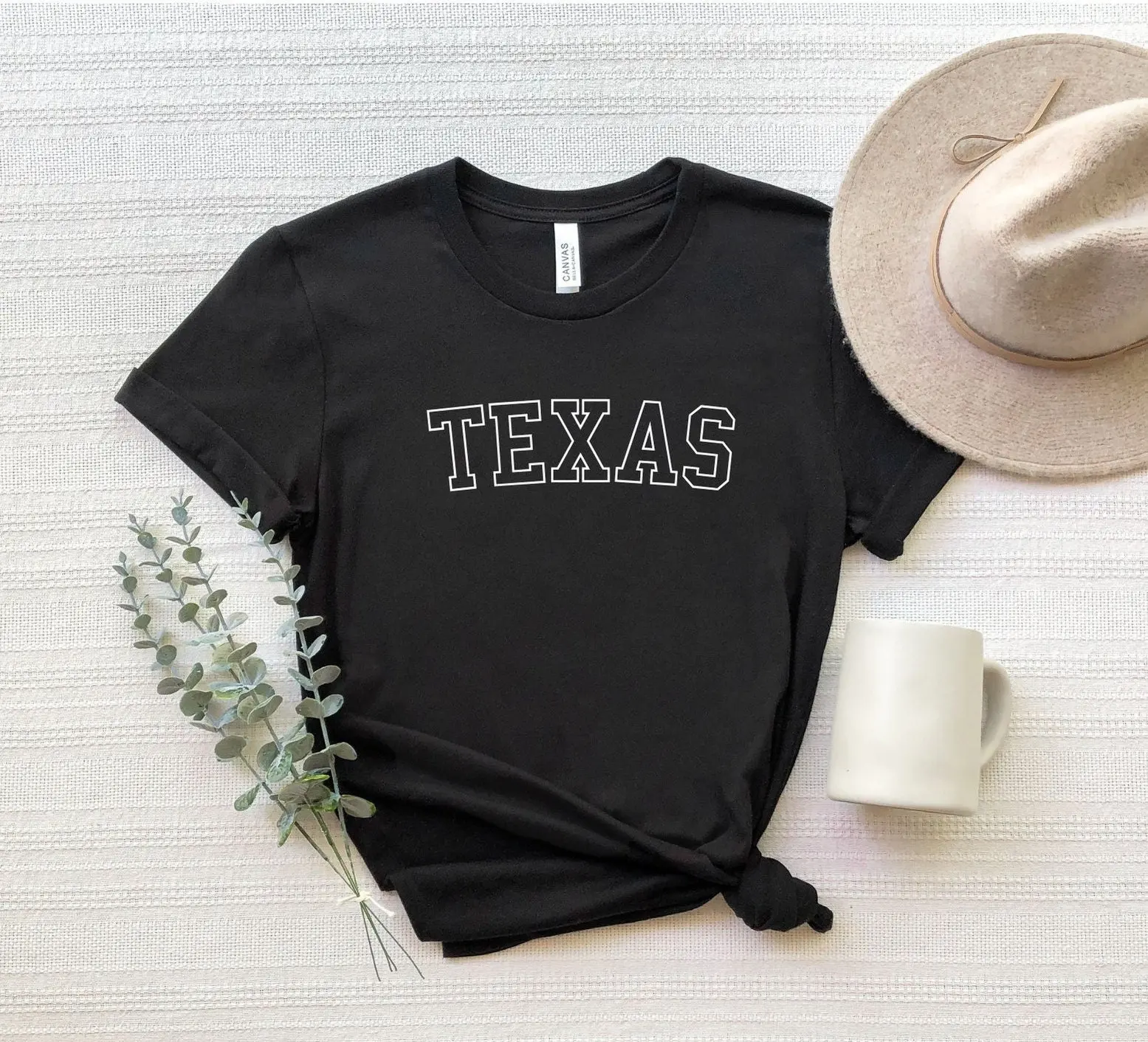 Техасская футболка State Texan Home Lover From Country Girl