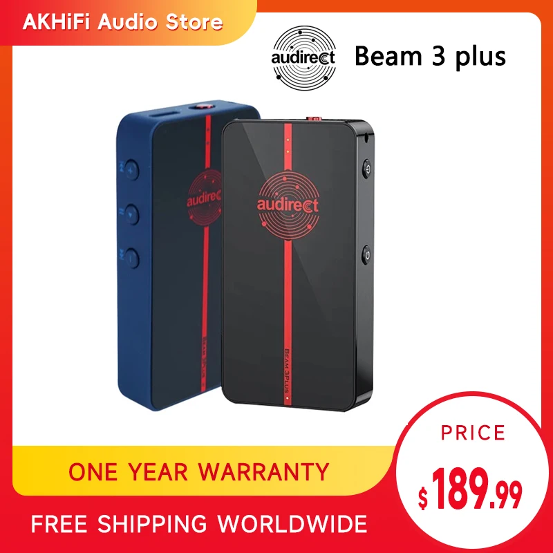 Усилитель для наушников Hilidac Audirect Beam3 plus MQA DAC ES9281AC Bluetooth Поддержка sbc/aac/aptx-HD/LDAC с 3,5 мм/4,4 мм