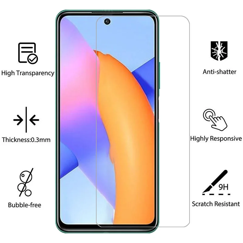 Фото Закаленное стекло для huawei honor 10x lite, чехол для телефона honor 10x, 10 x, x10 light, 10xlite, honor10xlite, задняя крышка 360 года, honer, onor, hono №2