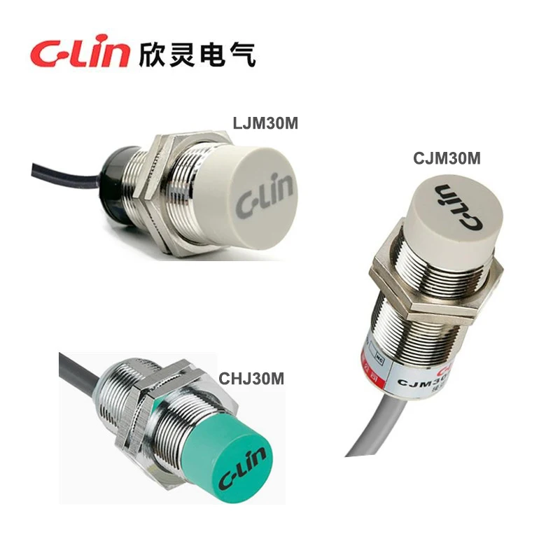2 шт. новый оригинальный бесконтактный переключатель C-Lin LJM30M-18A1 CJM30M-15A1 CHJ30M-15A1 A2 D1 D2 P1 P2 N1 N2 15UI LJM30M CHJ30M водонепроницаемый