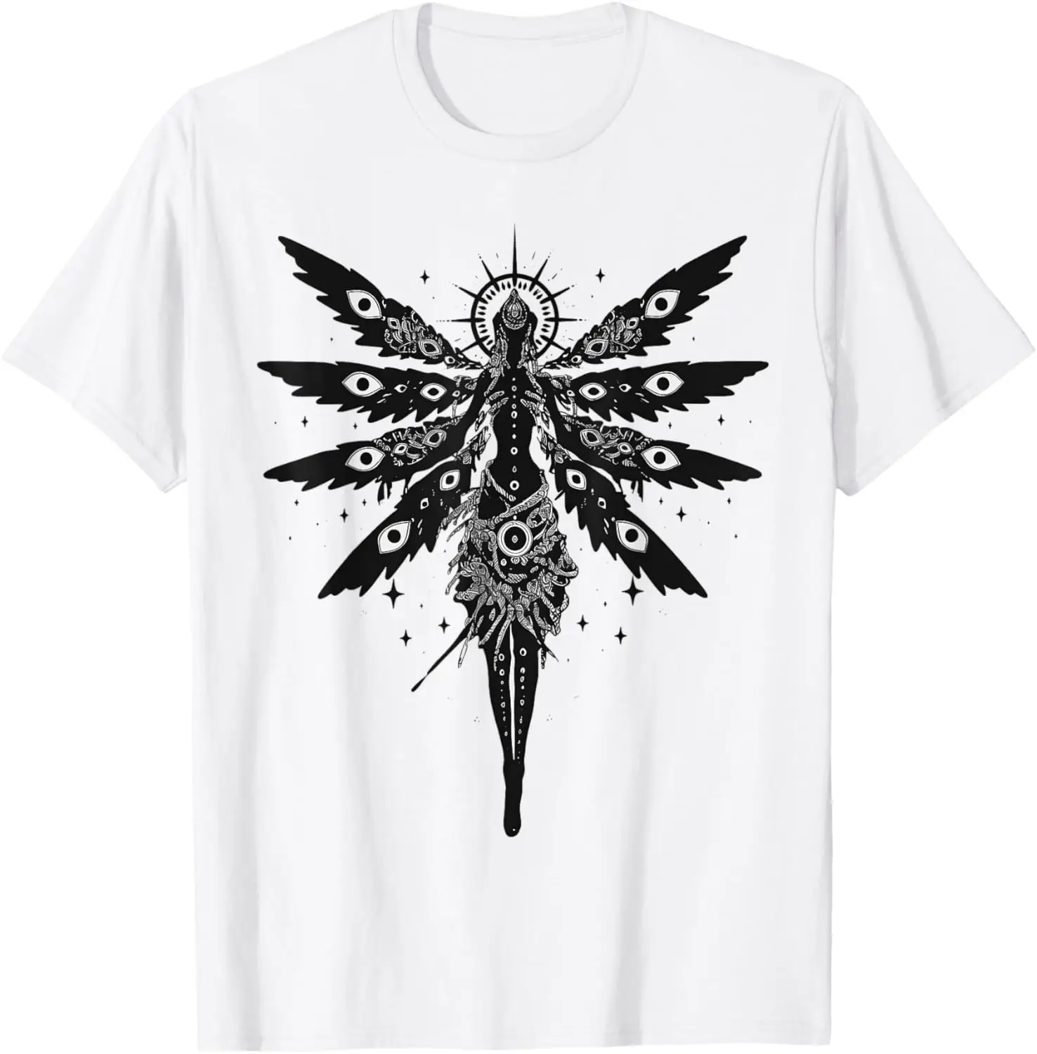 Библически точная футболка Angel Seraphim Gothic Seraph