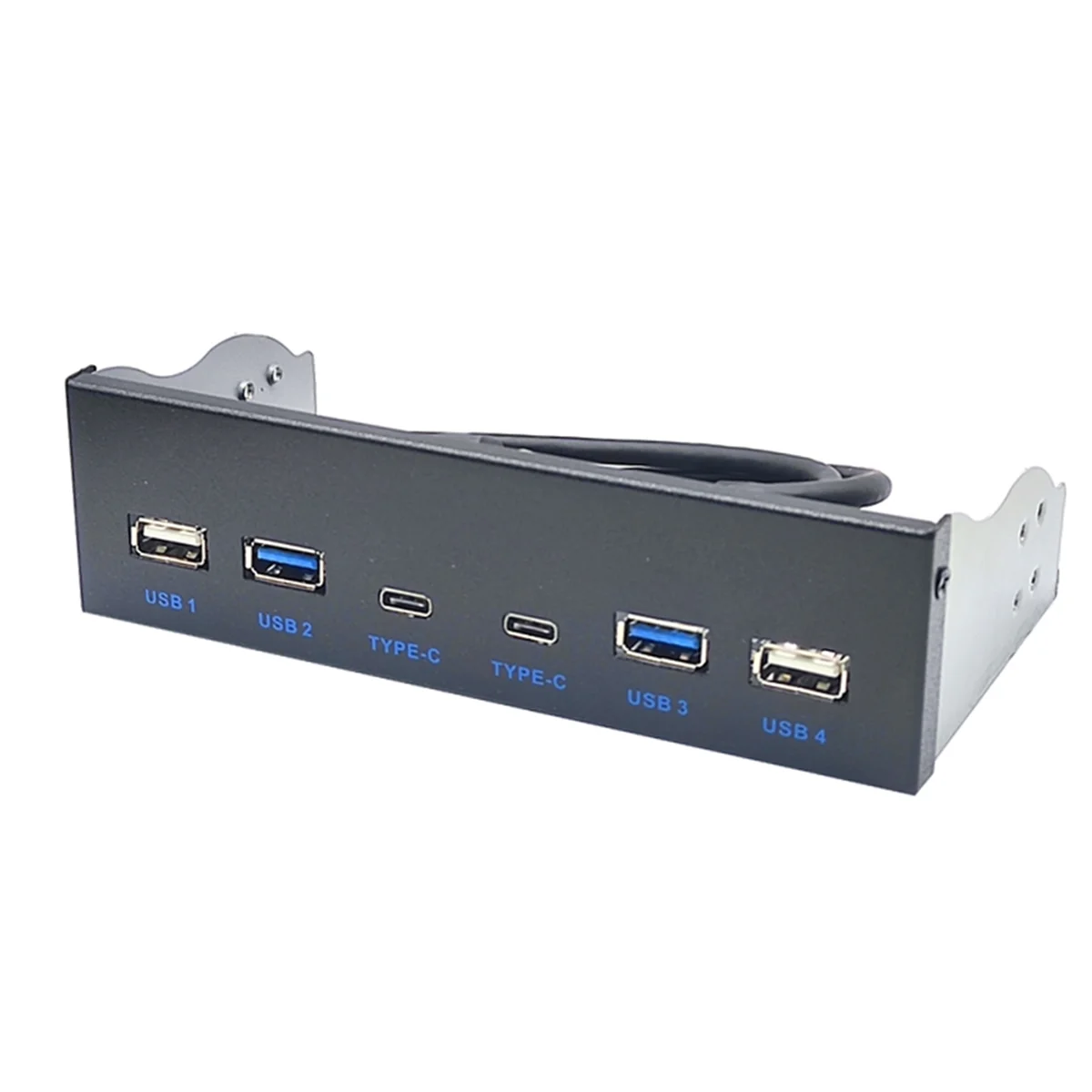 Передняя панель USB 3,0 для настольного компьютера, 3,2 дюйма, USB/, 19Pin, USB2.0, 9Pin До 2x USB Type C + 2x USB3.0 + 2xUSB2.0