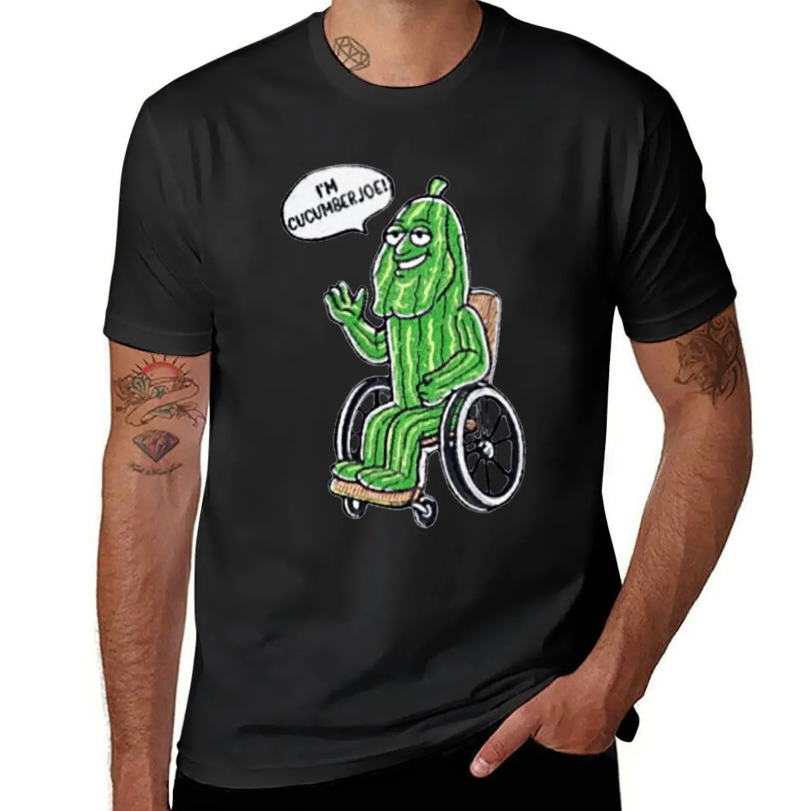 Я огурец Джо! Coolshirtzcold (репродукция) футболка, Спортивные фанаты, винтажная мужская одежда