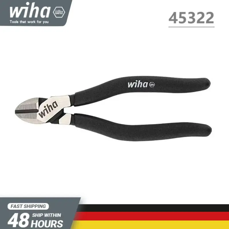 Фото Wiha 45322 Диагональные плоскогубцы Black Forest 157 мм |   Динамическое соединение, экономичное, простое в эксплуатации, для резки кабеля, ручной инструмент №2