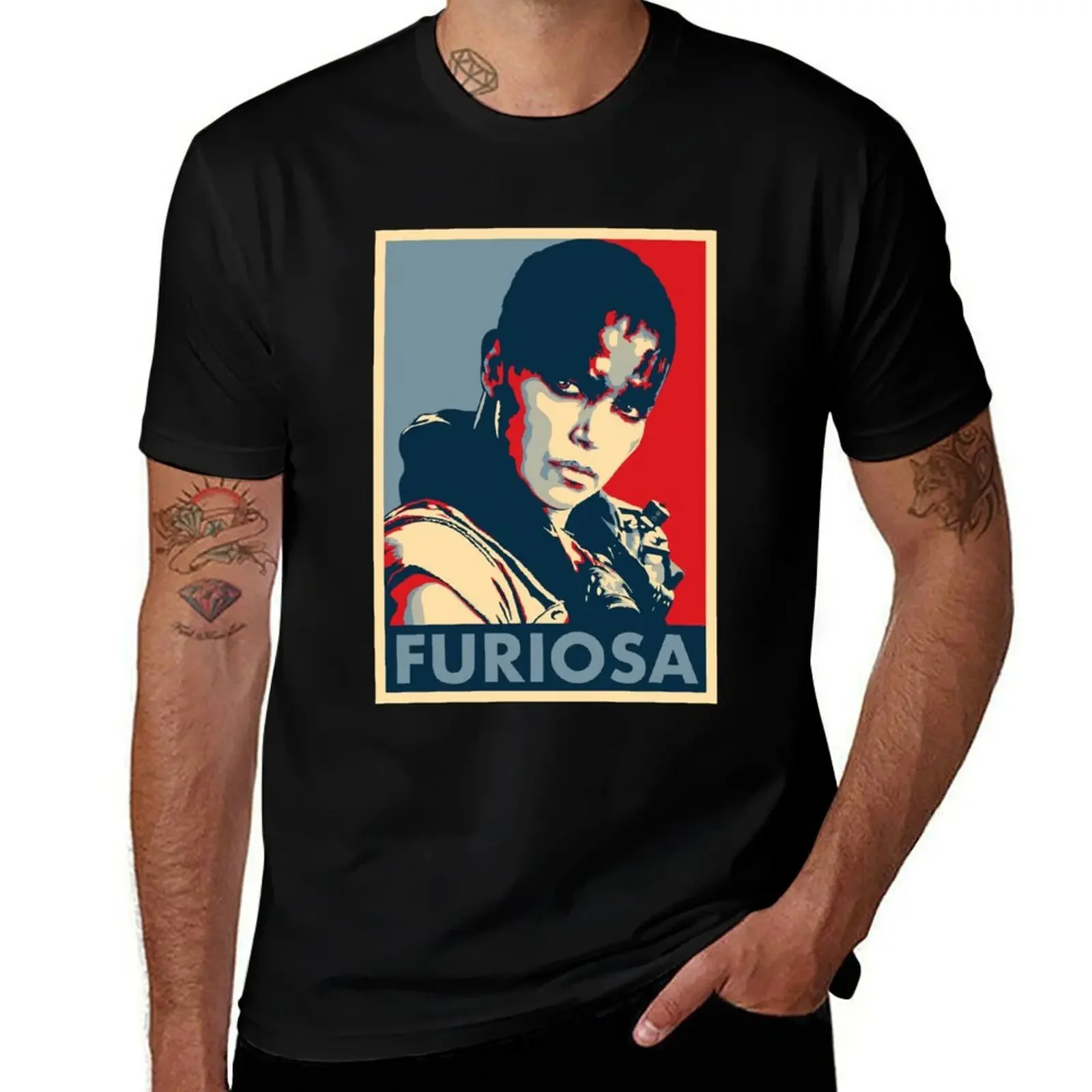 Спортивный император Furiosa Hope плакат футболка тяжелые весы одежда больших размеров футболка Louboutins мужская