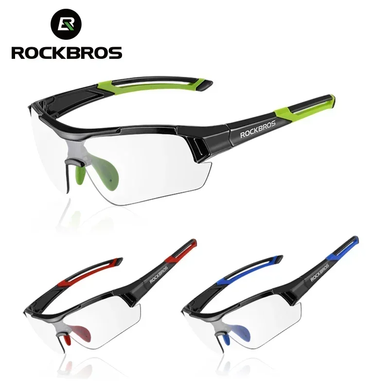 ROCKBROS фотохромные велосипедные солнцезащитные очки велосипедные очки UV400 MTB дорожные велосипедные очки женские мужские спортивные очки для рыбалки на открытом воздухе