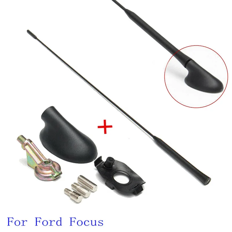Черный аксессуар комплект мачты антенны внешний для Ford Focus 2000-2007 XS8Z18919AA запасные автомобильные аксессуары