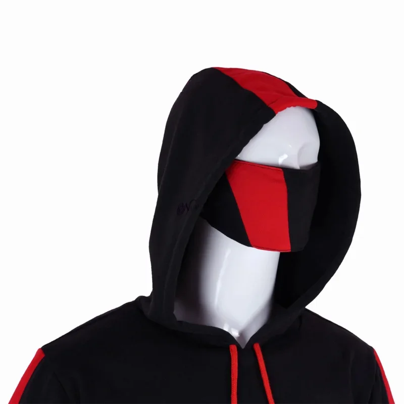 Фото Новый костюм Battle Royale Ikonik 2025 года для детей и мужчин, аниме-игра, толстовка с капюшоном для косплея, куртка на молнии, спортивный костюм на Хэллоуин, RQR12 №3