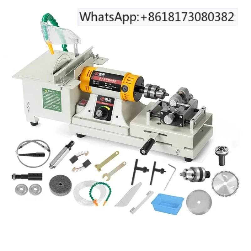 Kinway 950W многофункциональная sieraden diamant jade snijmachinewicklzaag steen snijtafel polijstmachine