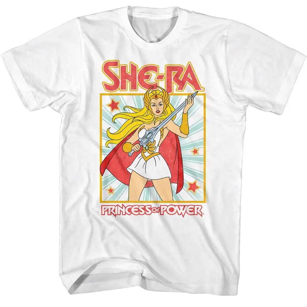 Квадратная ТВ-Футболка Masters of the Universe She Ra