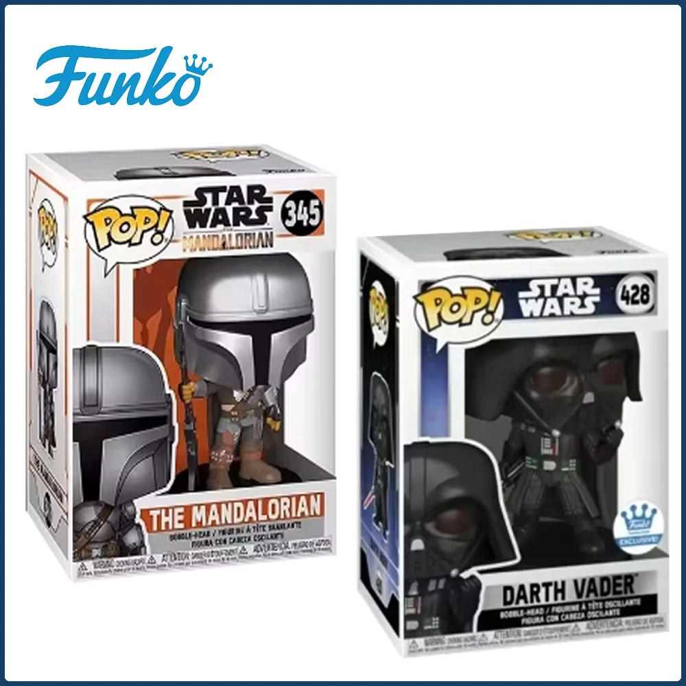 Фигурки героев Funko «Звездные войны», «Детские классические научно-фантастические фильмы», Дарт Вейдер, мандалорская изысканная модель с орнаментом
