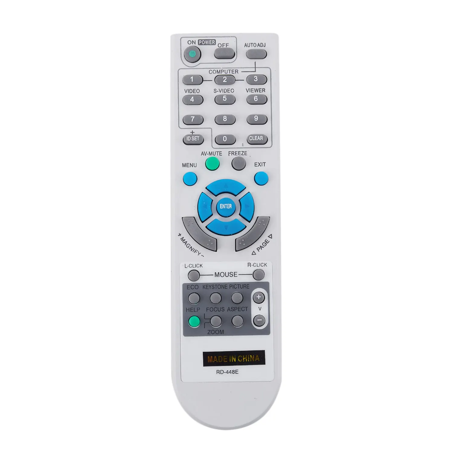 Для NEC Projector V260X + V300X + V260 RD-448E RD-443 VT37 дистанционное управление