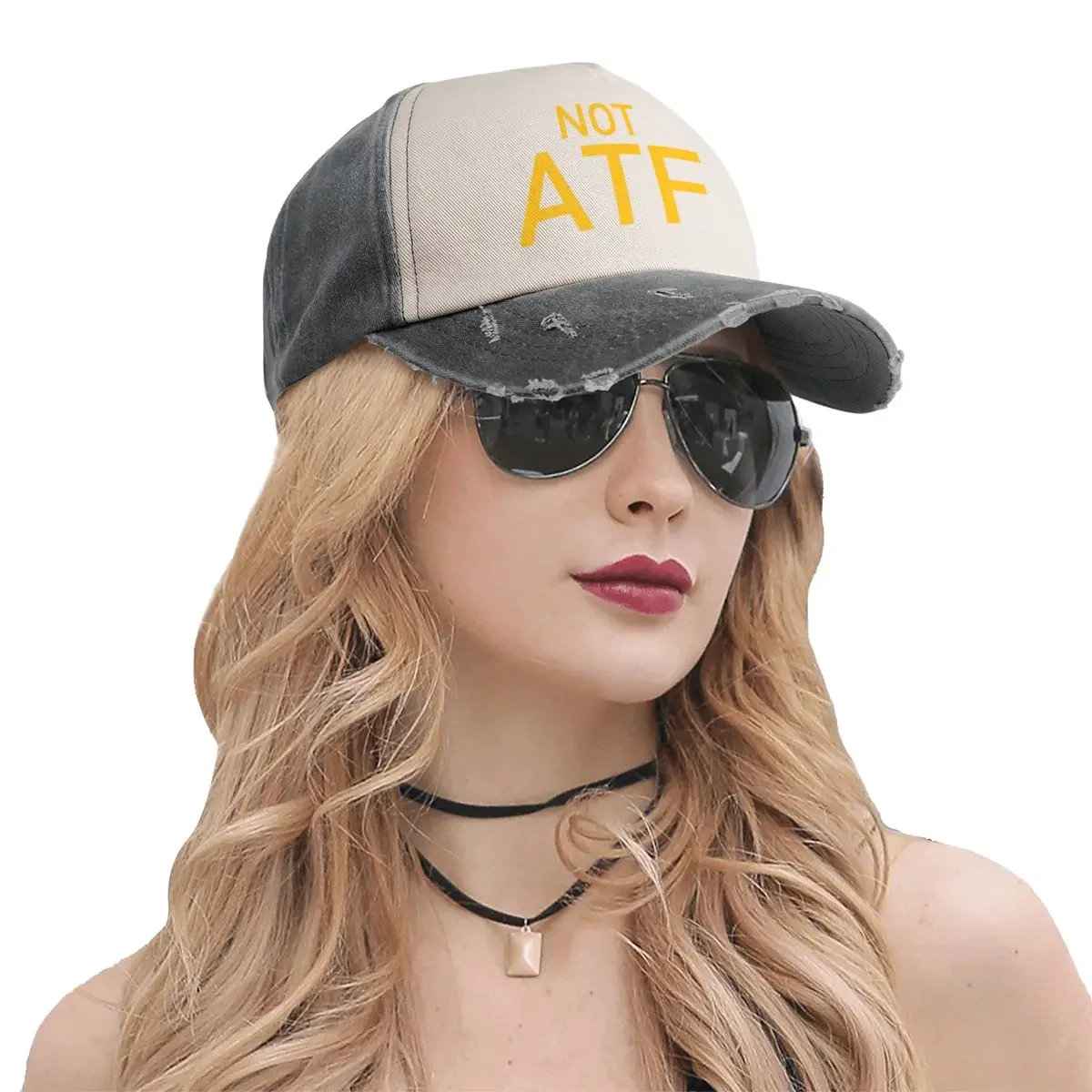 Фото Not ATF - Gun Meme, BATFE, Gun Rights Бейсбольная кепка Роскошная шляпа из пенопласта для вечеринки Роскошная кепка модные шапки для мужчин и женщин №5