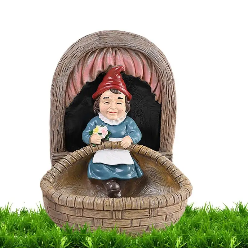 Кормушка для колибри, смоляные гномы, кормушки для колибри, защита от белки, кормушки для птиц, гном, кормушка для колибри для балкона, сада