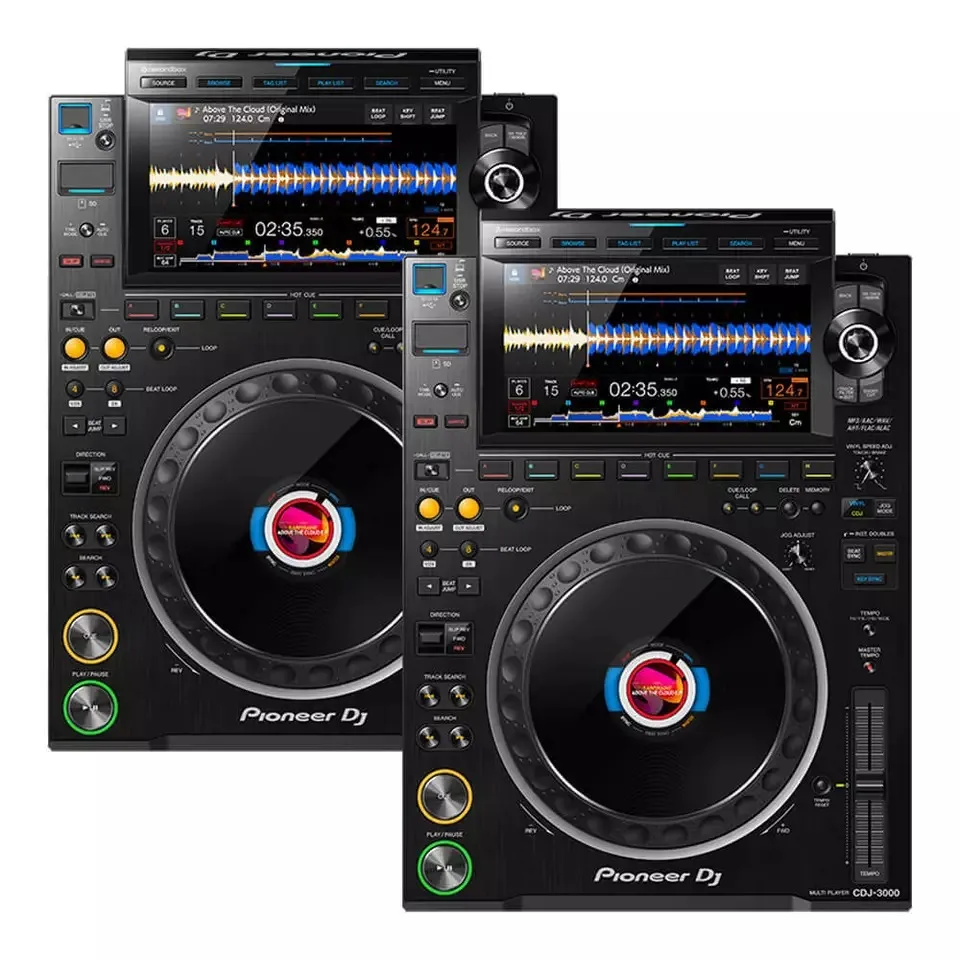 БЕСПЛАТНАЯ ДОСТАВКА Pioneers DJ CDJ-3000 2 шт. Пара DJ-контроллера 100 В НОВЫЙ (2)