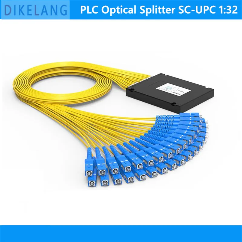 Волоконно-оптический сплиттер Ftth PLC 1 м SC APC/UPC 1X32 FC 1*32 ABS FBT CATV, муфта из стекловолокна, телекоммуникационный соединитель для компьютера