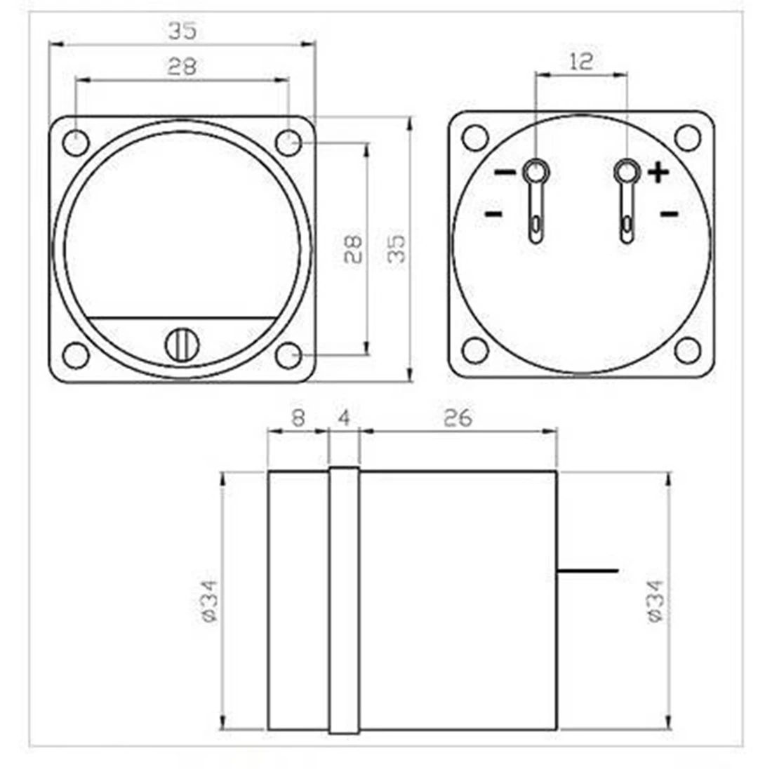 Фото DC 9-12V VU Level измеритель звуковых сигналов Driver Board DB Level измерительный усилитель IC BA6138 двусторонняя печатная плата №5