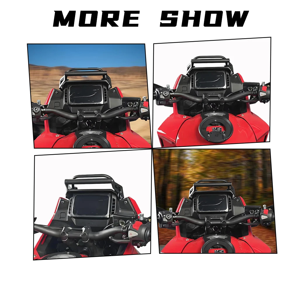 Фото Кронштейн-удлинитель 22 мм для Honda NX400 NX500 2024 2025, держатель GPS-навигации, камеры мобильного телефона, рекордеры, поддержка планки №4
