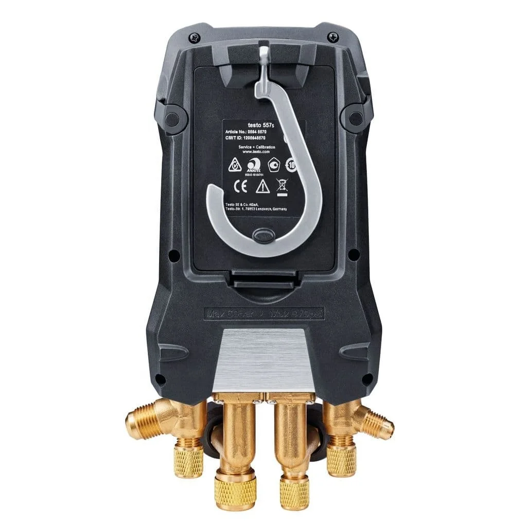 Фото Оригинальный Testo 557S 4-клапанный Bluetooth Smart Digital Manifold Gauge Testo 552i №4
