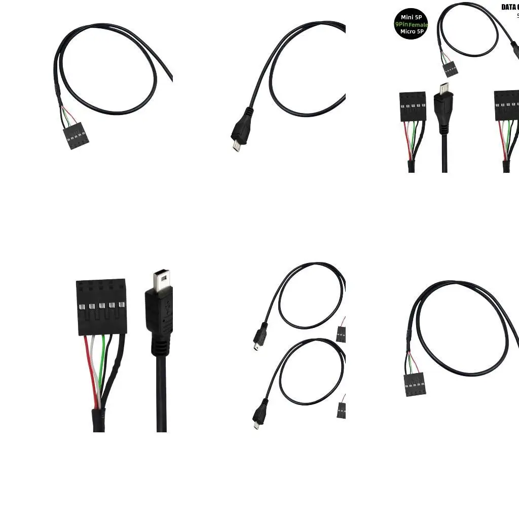 R53C 50CM USB 2.0 MINI 5PIN MALE до 9PIN ЖЕНЩИНСКИЙ КАБЕЛЬНЫЙ КАБЕЛЬНЫЙ КАБЕЛЬНЫЙ КАБЕЛЬНЫЙ КАБЕР