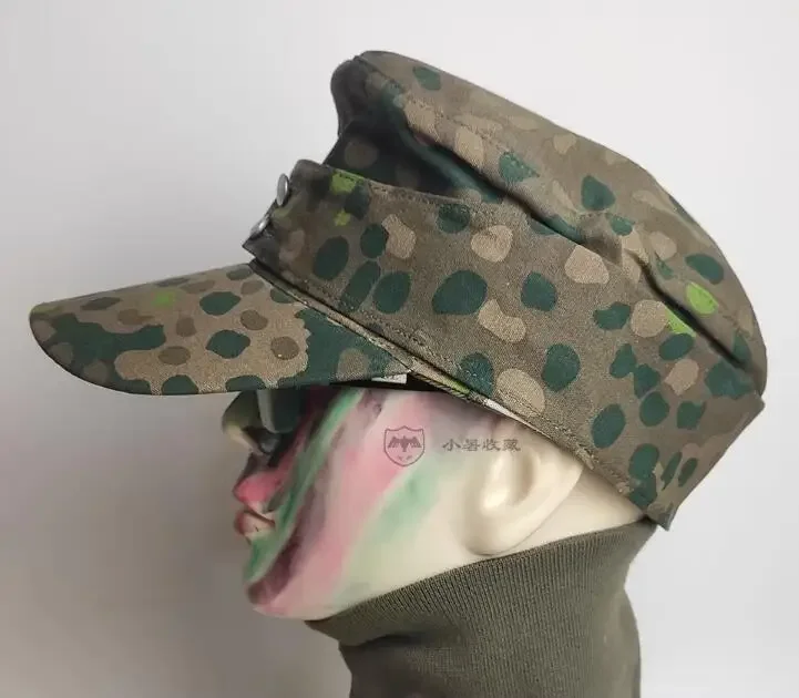 Фото Немецкая камуфляжная горная шляпа Pea Camo DOT-44 Camo M43 Mountain Hat №4