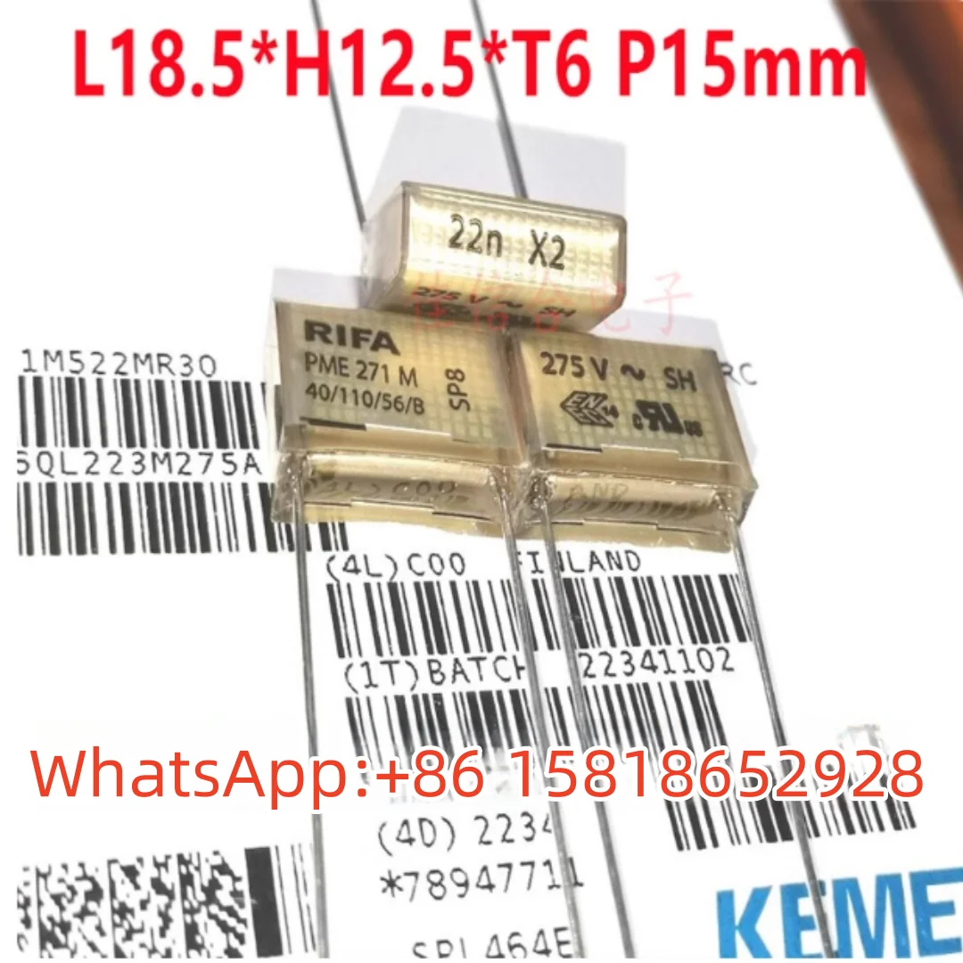 2 шт. PME271M 10n/22n/33n/47n/68n/100n/220n/470n X2 275V X2 Финский RIFA новые пленочные конденсаторы